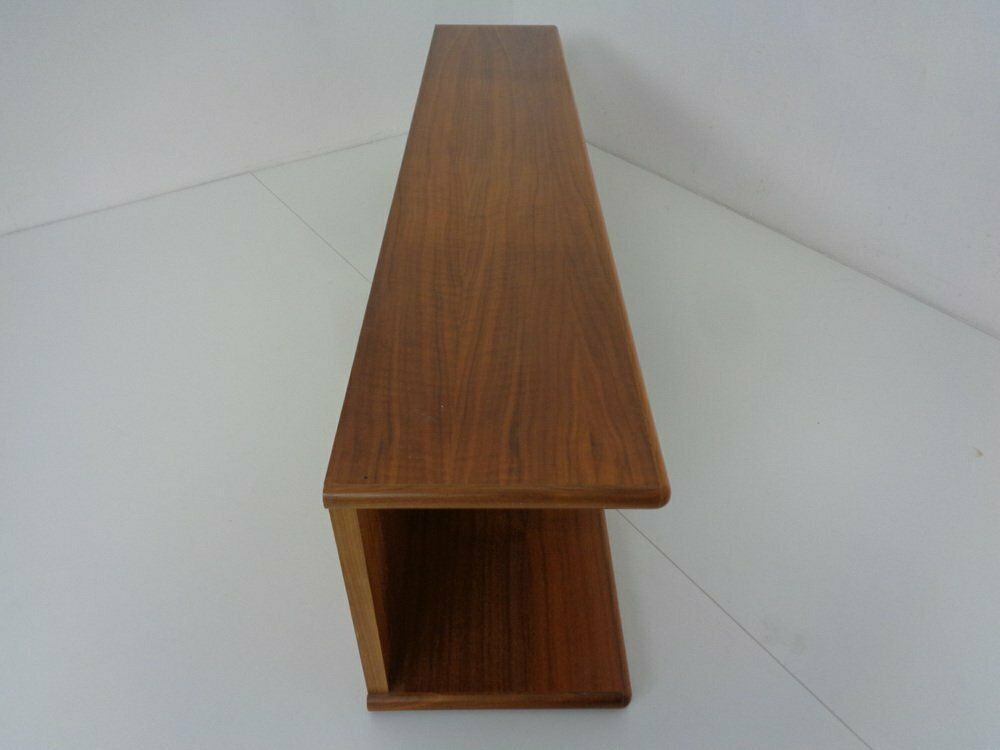 photo vintage Large Danish Teak Wall Shelves, 1970s, Set Of 2