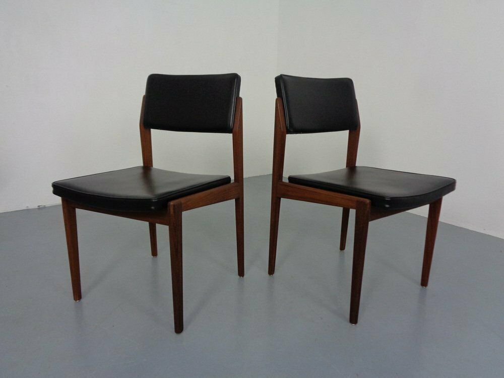 Teak Dining Chairs Model 641p By Rudolf Glatzel For Thonet, 1960s, Set Of 2 photo for sale