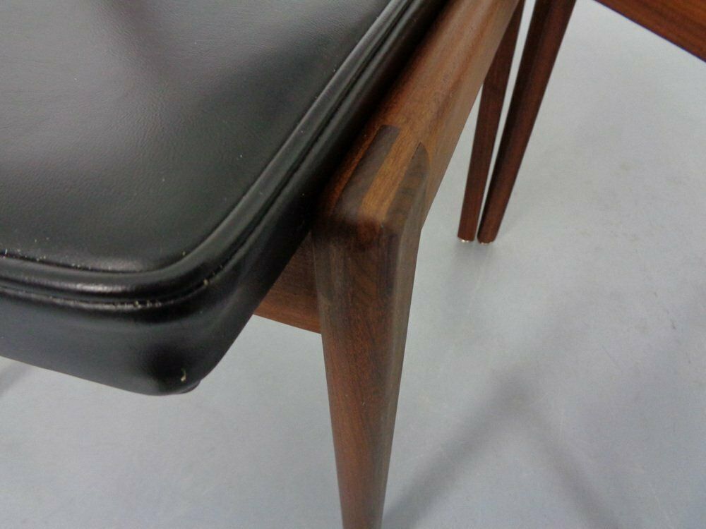 602.0 Teak Dining Chairs Model 641p By Rudolf Glatzel For Thonet, 1960s, Set Of 2 photo
