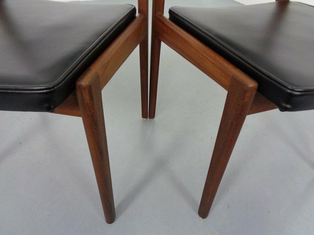 photo vinterior Teak Dining Chairs Model 641p By Rudolf Glatzel For Thonet, 1960s, Set Of 2