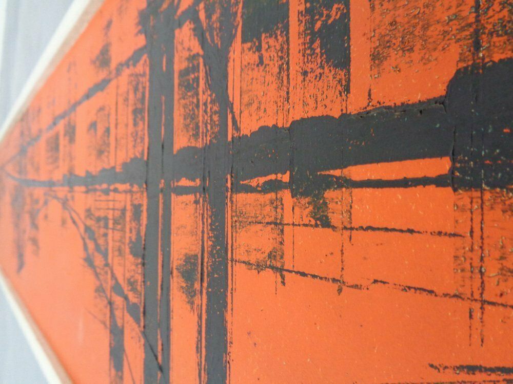 photo buy Brooklyn Bridge, New York, 1970s, Acrylic On Wood, Framed