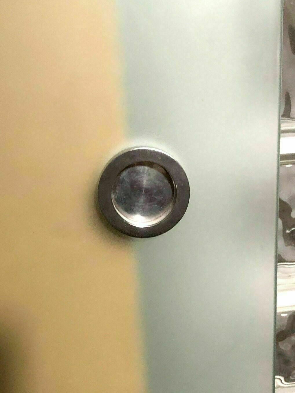 Architectural Double Sliding Glass Doors With Stainless Steel Track System photo furniture