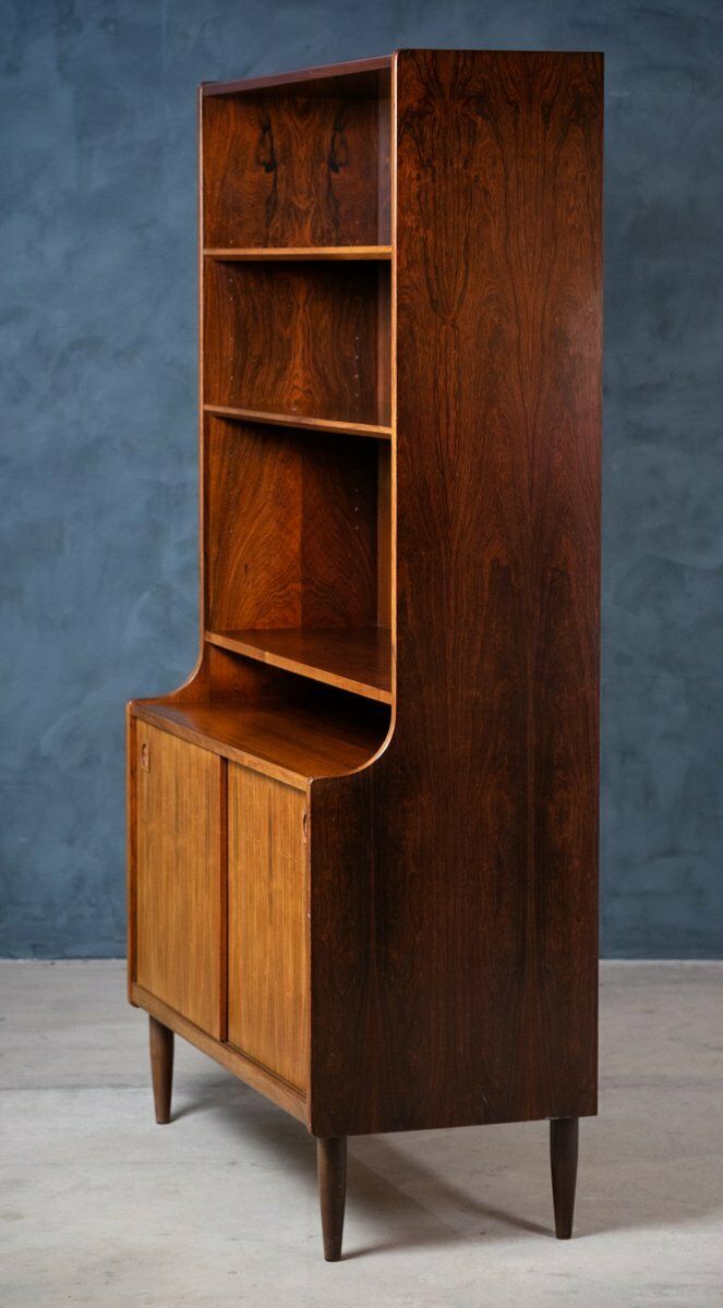 Danish Rosewood Bookcase By Farsø Furniture Factory, 1960s photo Furniture