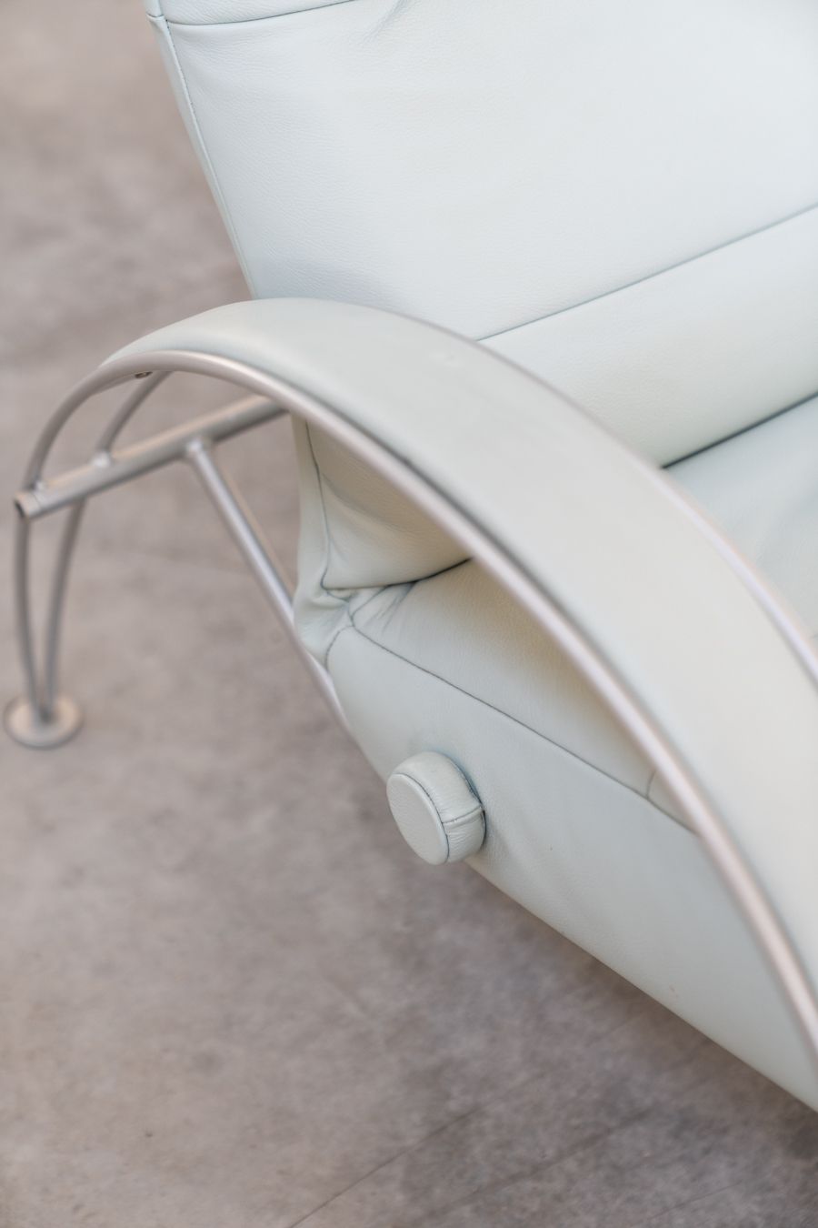 photo vintage Vintage 70s/80s Reclining Armchair By Percival Lafer