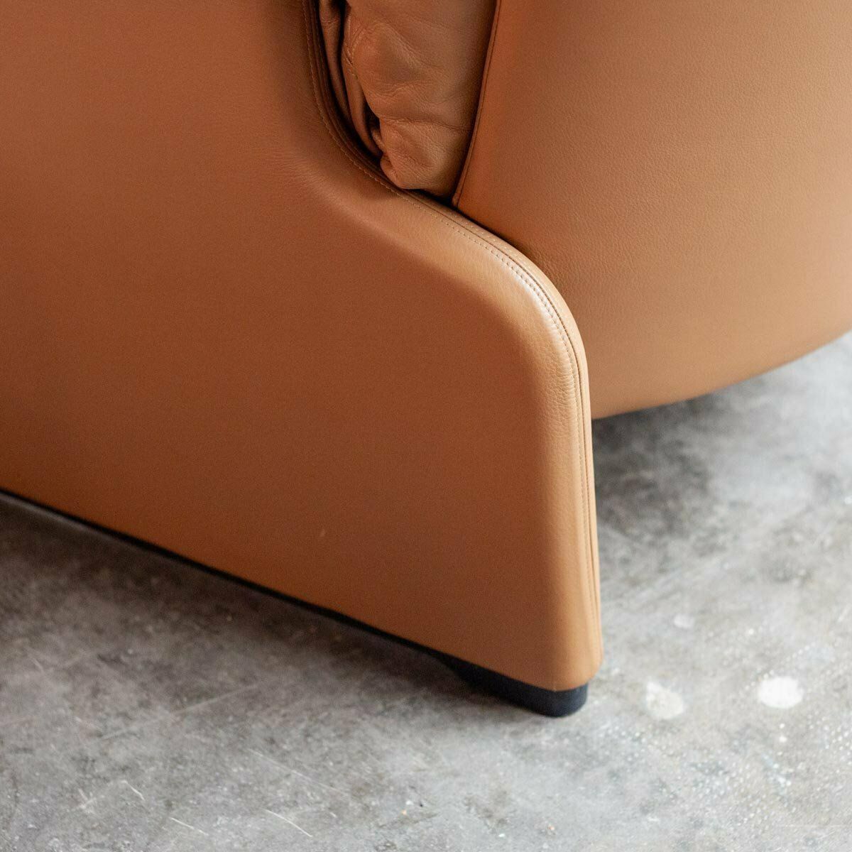 Leather Palmaria Easy Chair By Vico Magistretti For For Cassina, 1995 photo Furniture