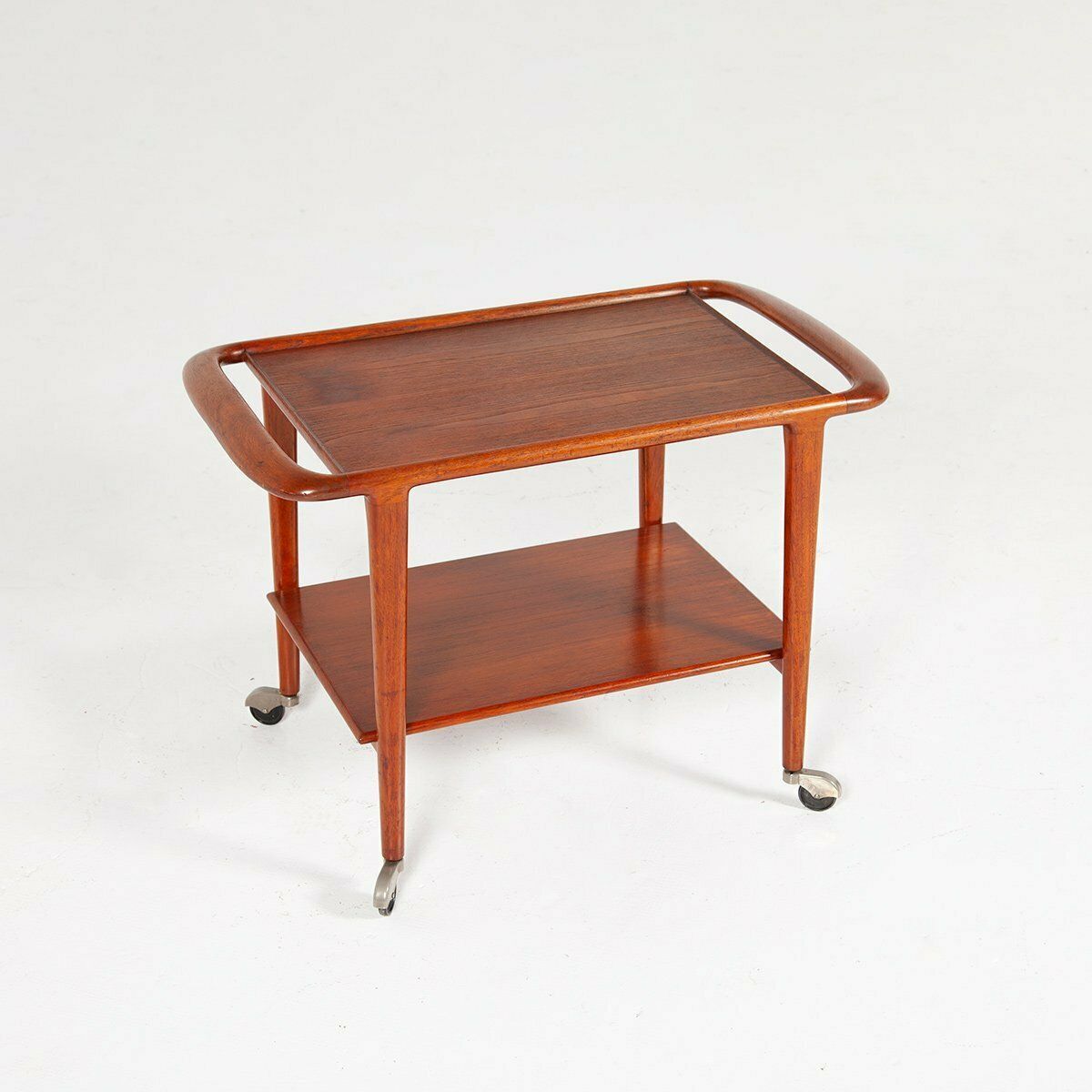 Danish Teak Drinks Trolley By Niels Otto Møller For Jl Moller Furniture Factory, 1960s