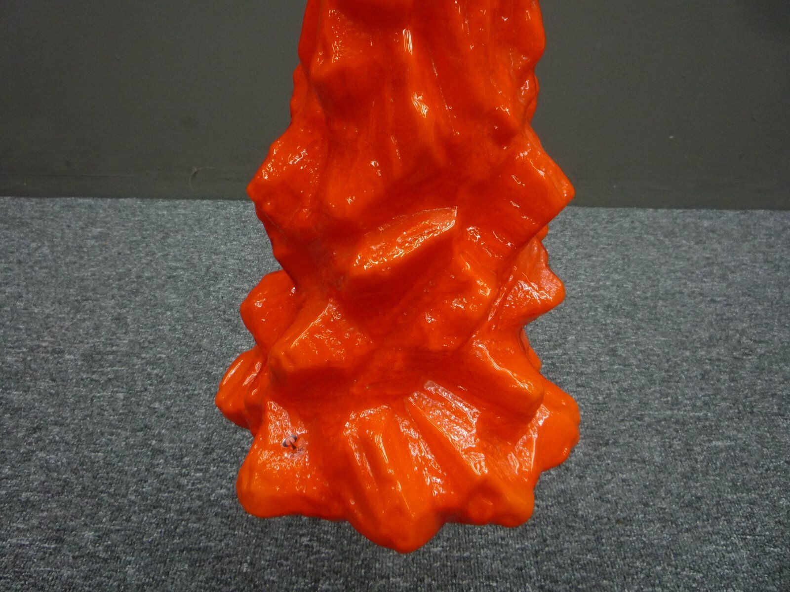 Pop Art Glass Hanging Lamp By Peill & Putzler, 1970s photo vinterior