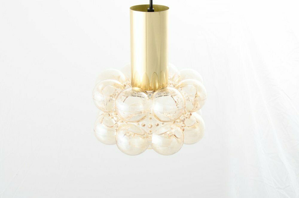 Bubble Glass Ceiling Light By Helena Tynell And Heinrich Gantenbrink For Limburg, 1960s photo Lighting