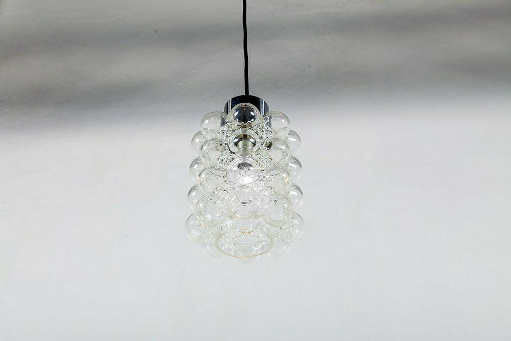 Bubble Glass Ceiling Lamp By Helena Tynell & Heinrich Gantenbrink For Limburg, 1960s photo furniture
