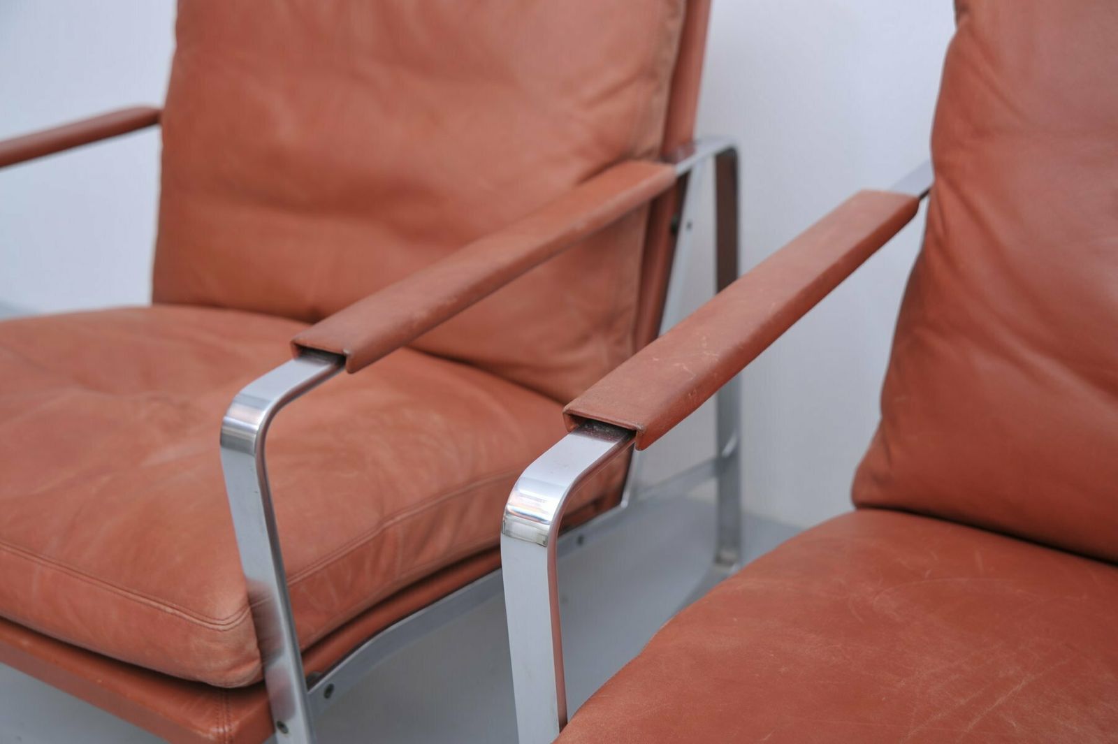 10305.0 Vintage Lounge Chairs By Preben Fabricius & Jørgen Kastholm For Knoll, Set Of 2 photo