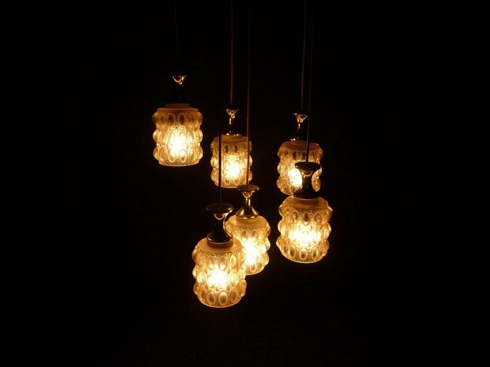 Space Age Cascade Pendant Lamp By Helena Tynell, 1960s photo furniture