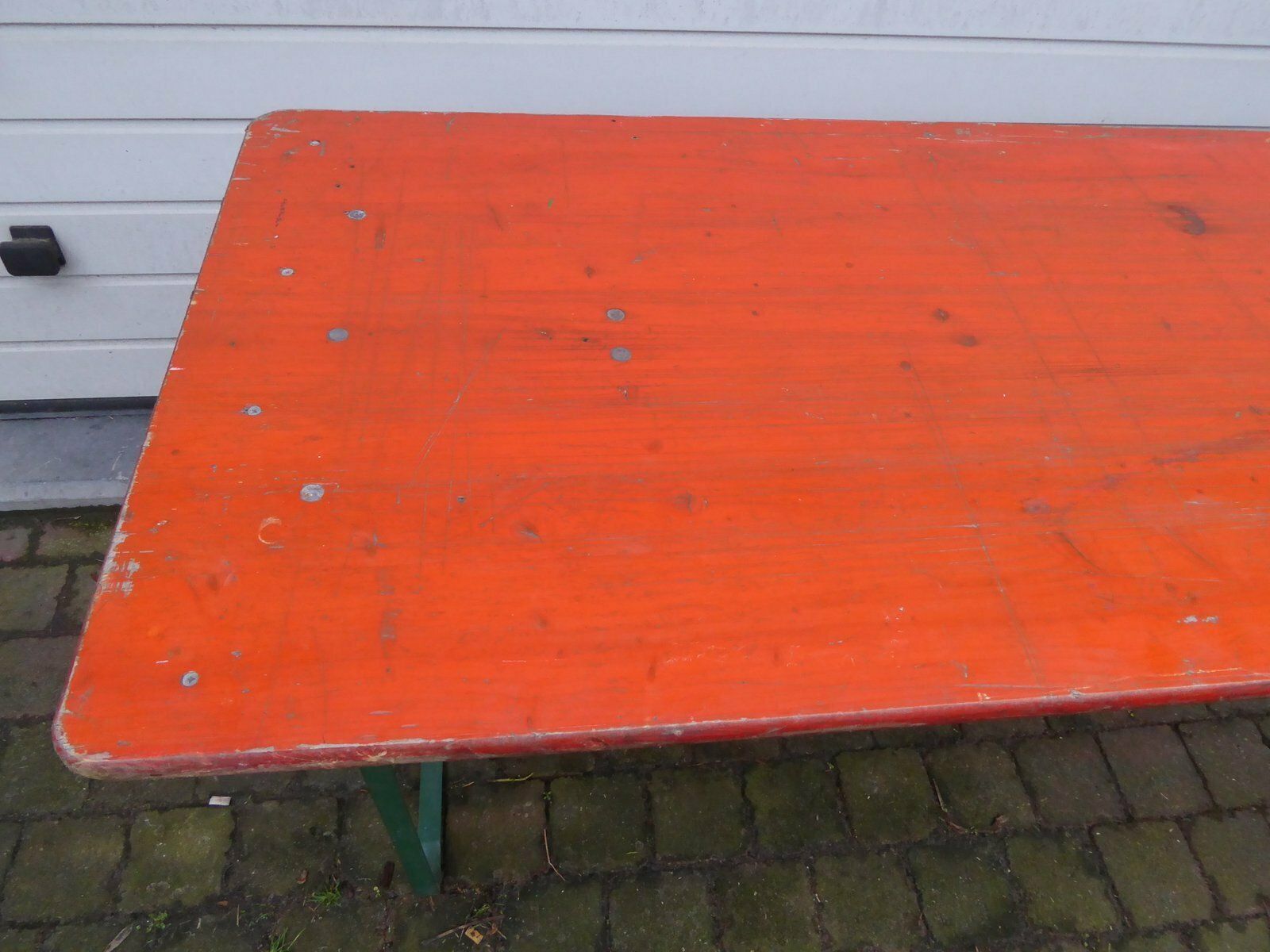 Large Industrial Folding Table From Weber, 1970s photo 479.0