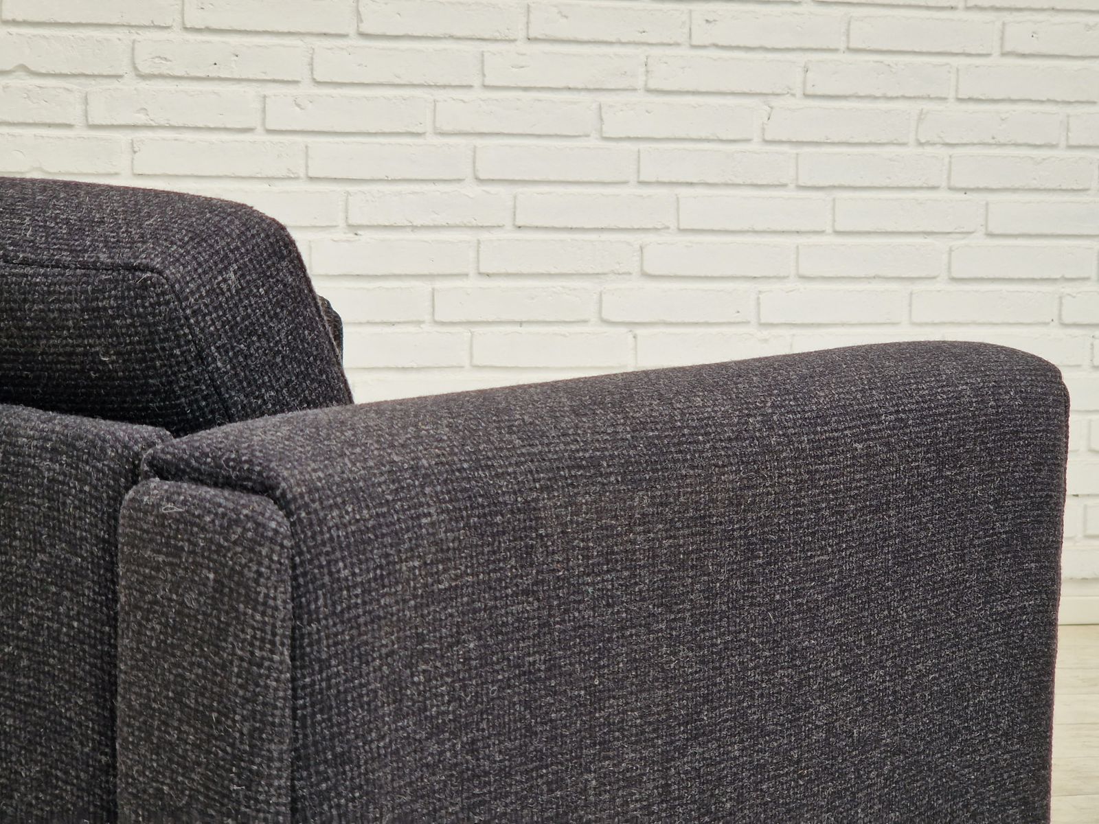 1970s, Danish Design By H.J. Wegner, Reupholstered Armchair, Model Ge300. photo 2200.0