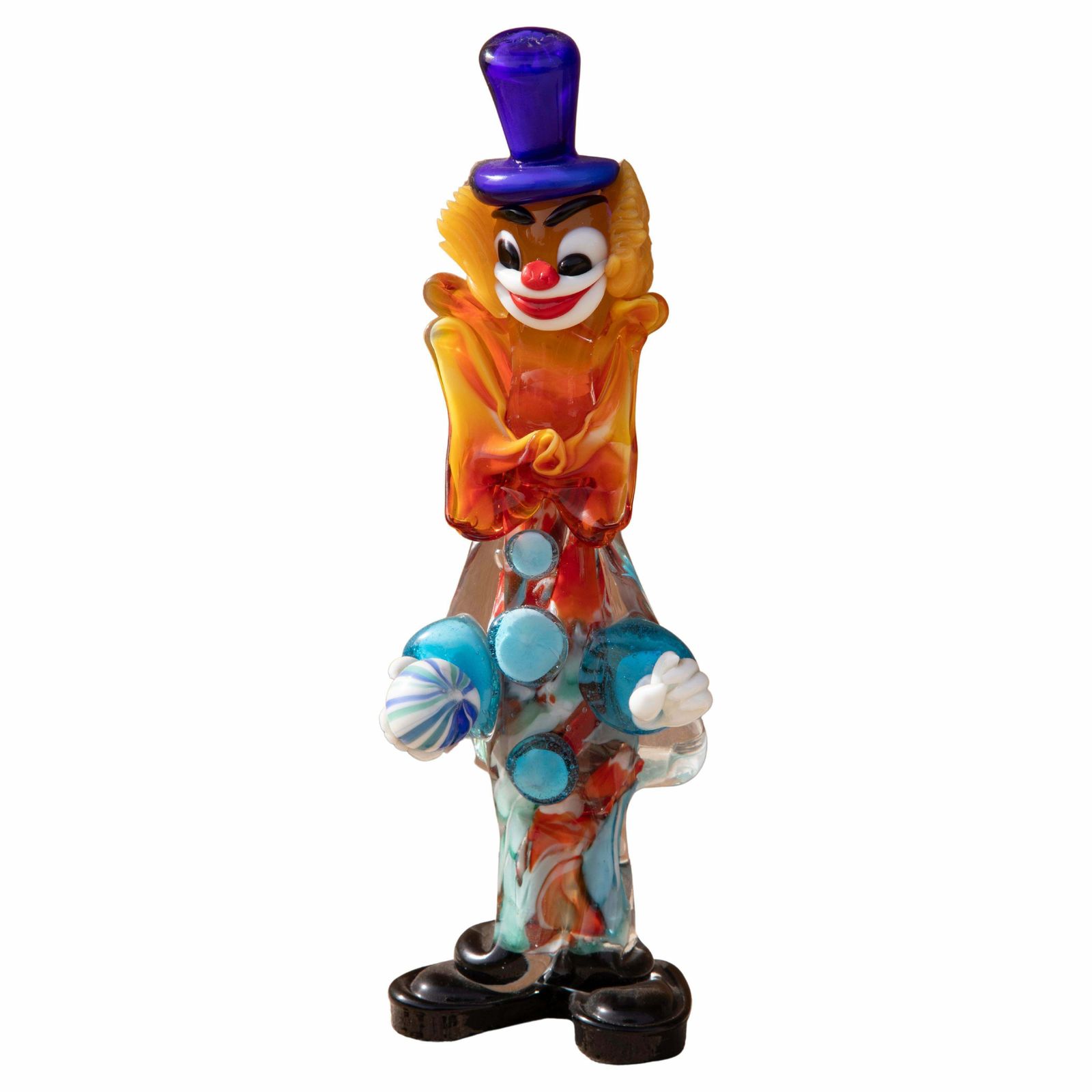 Murano Glass Clown Italy, 1950s