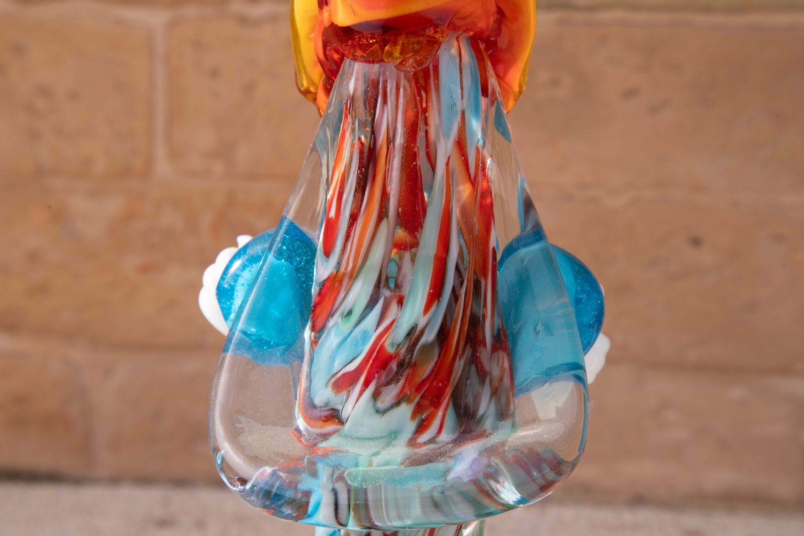 Murano Glass Clown Italy, 1950s photo vinterior