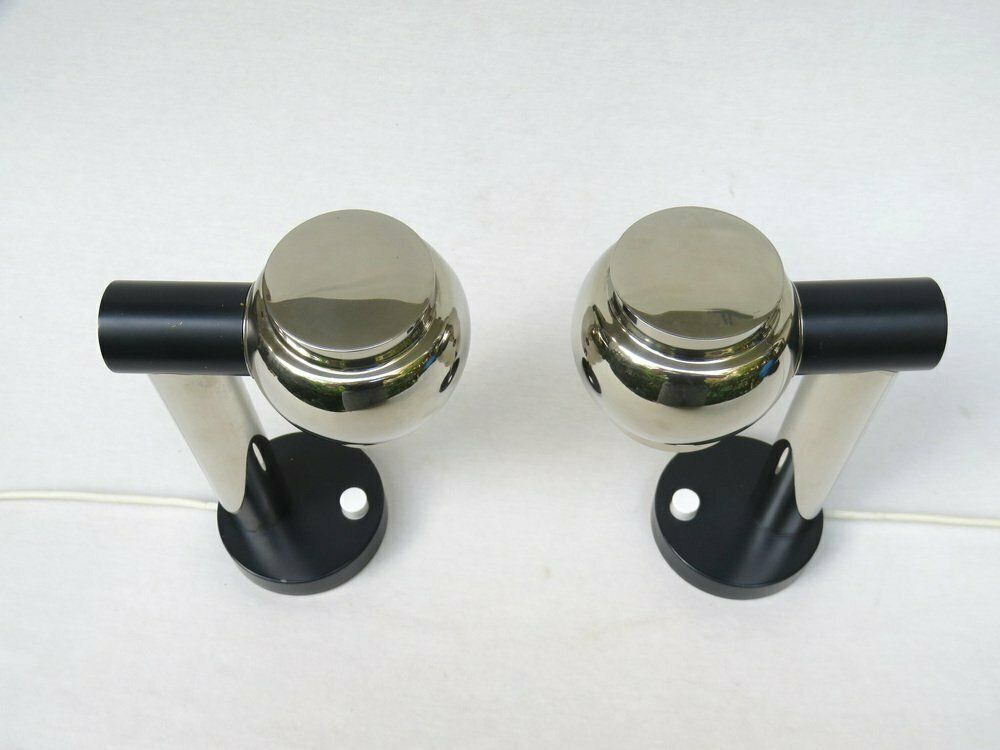 Small Italian Table Lamps In Brass, 1970s, Set Of 2 photo buy