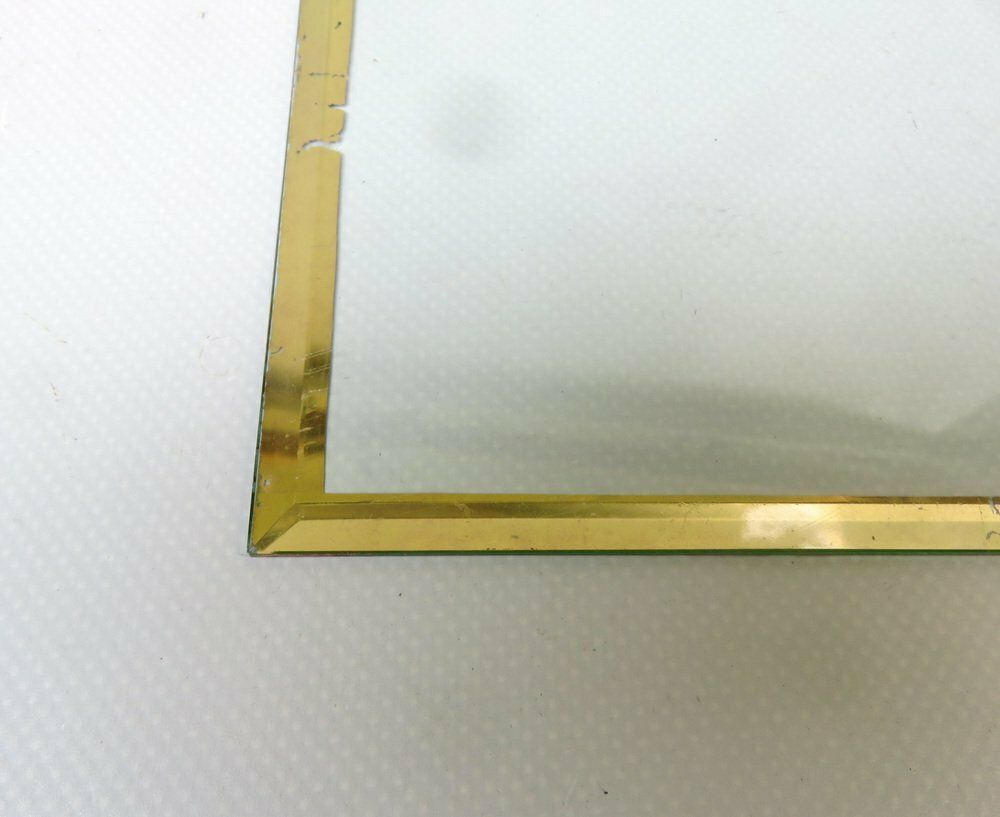 1193.4 Large Art Nouveau Picture Frame In Brass, 1890s photo