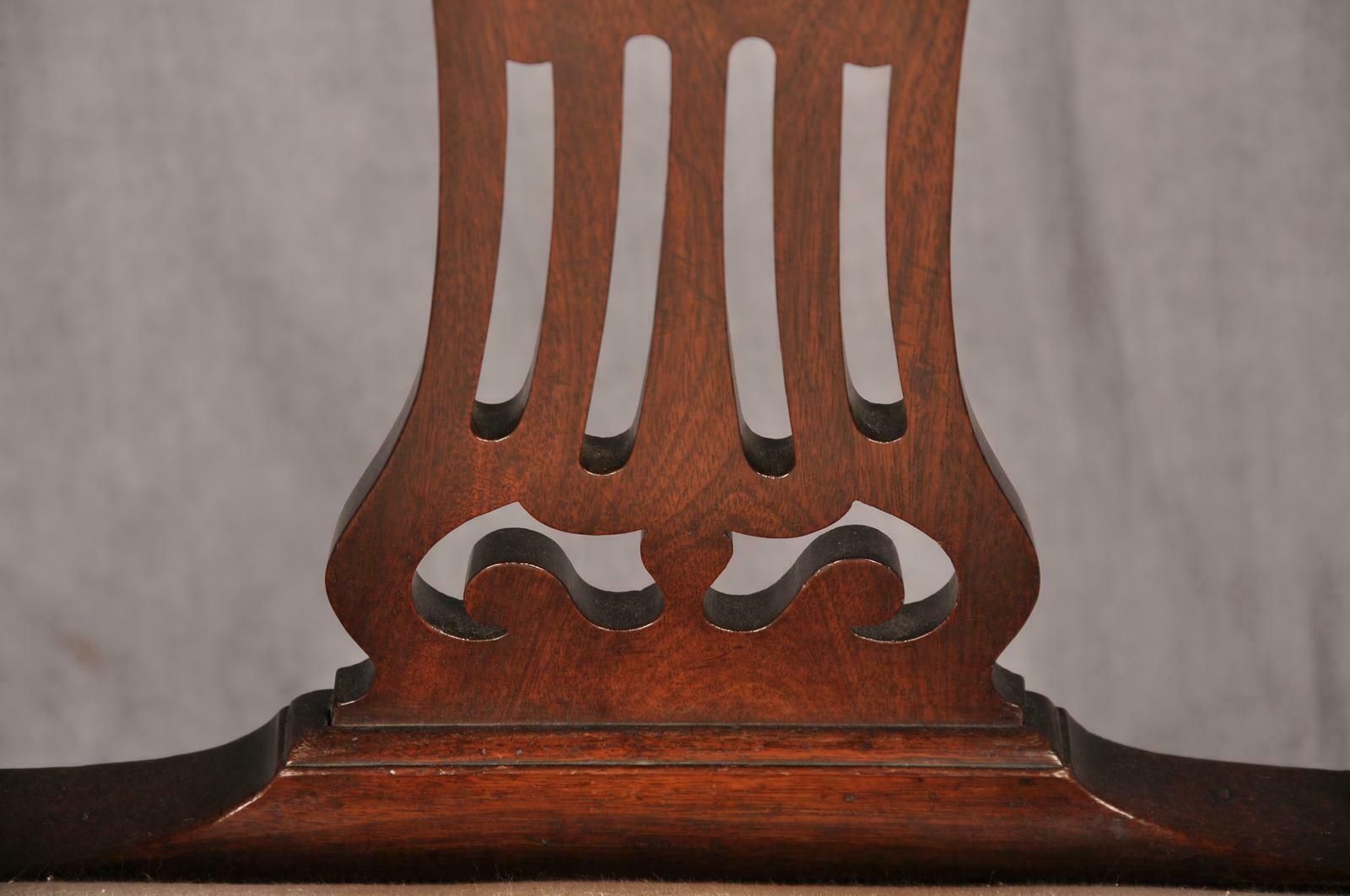 18th Century Mahogany Hepplewhite Chair photo Furniture