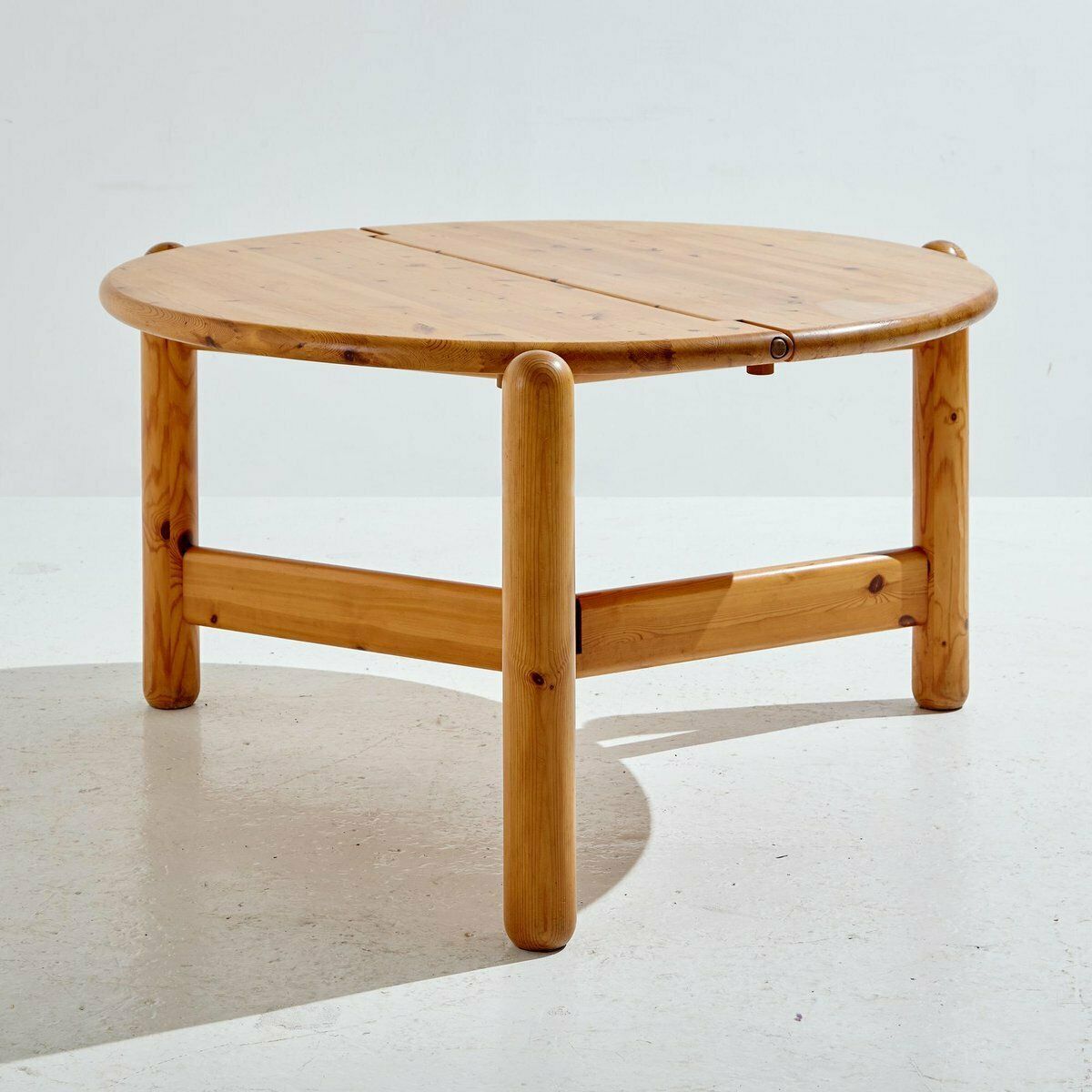 photo for sale Pinewood Dining Set By Rainer Daumiller For Hanex, 1980s, Set Of 7