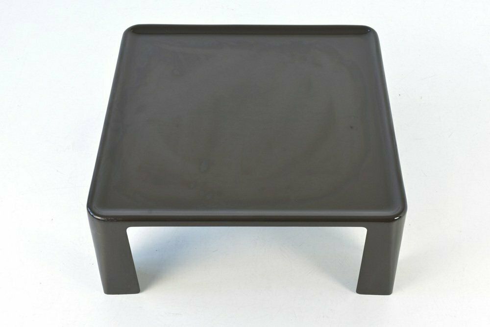 Italian Amanta Square Side Table By Mario Bellini For B&B Italia, 1966 photo for sale