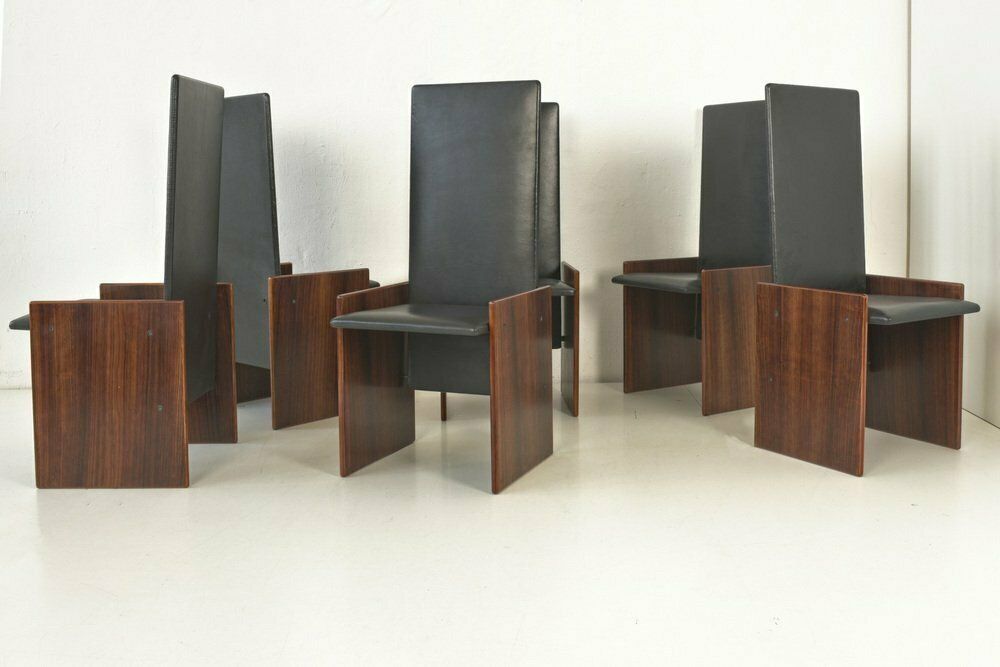 photo buy Kazuki Dining Chairs By Kazuhide Takahama For Gavina, Italy, 1968, Set Of 6