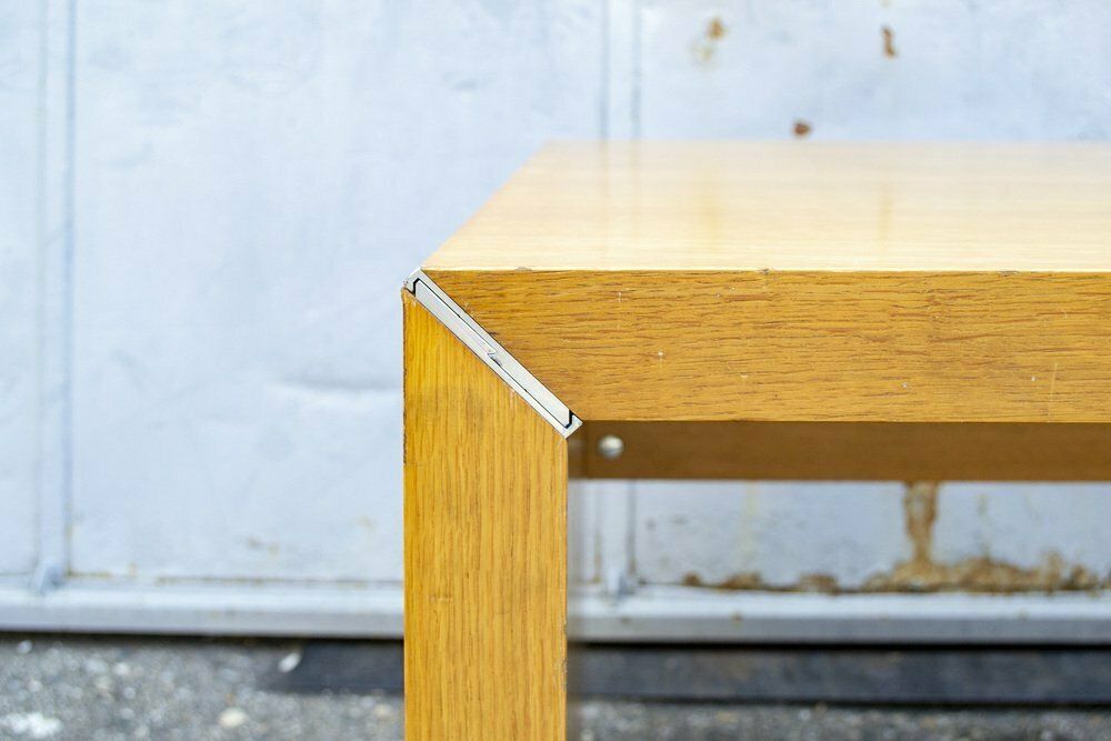 Italian Light Removable Desk In Ash And Aluminum, 1960s photo 1797.12
