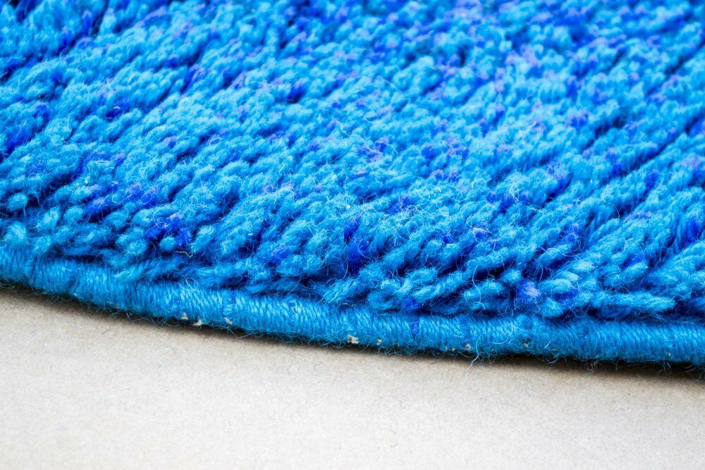 Blue Rug From Desso, 1970s, Vintage photo furniture