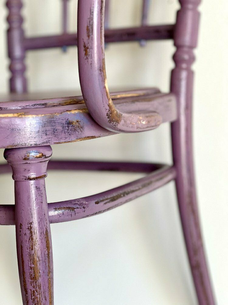 Vintage Painted Oak Armchair photo Furniture