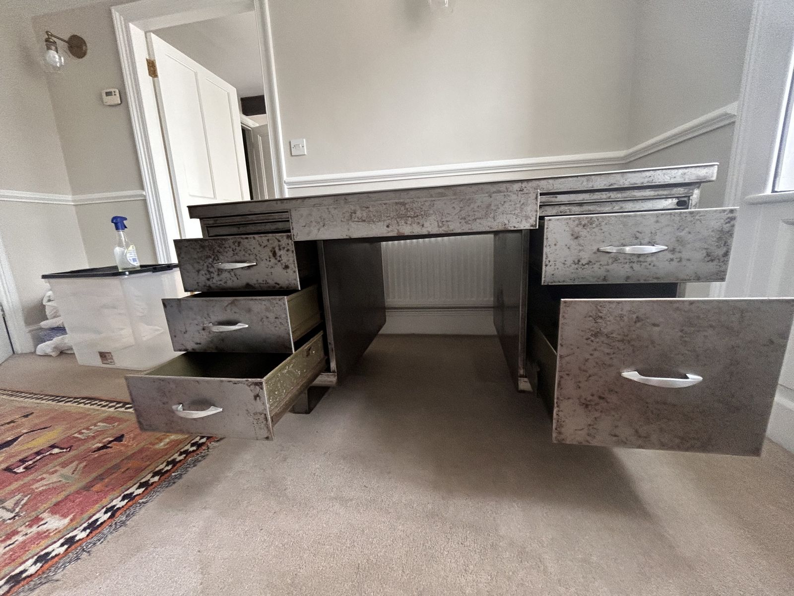 Industrial Steel Desk