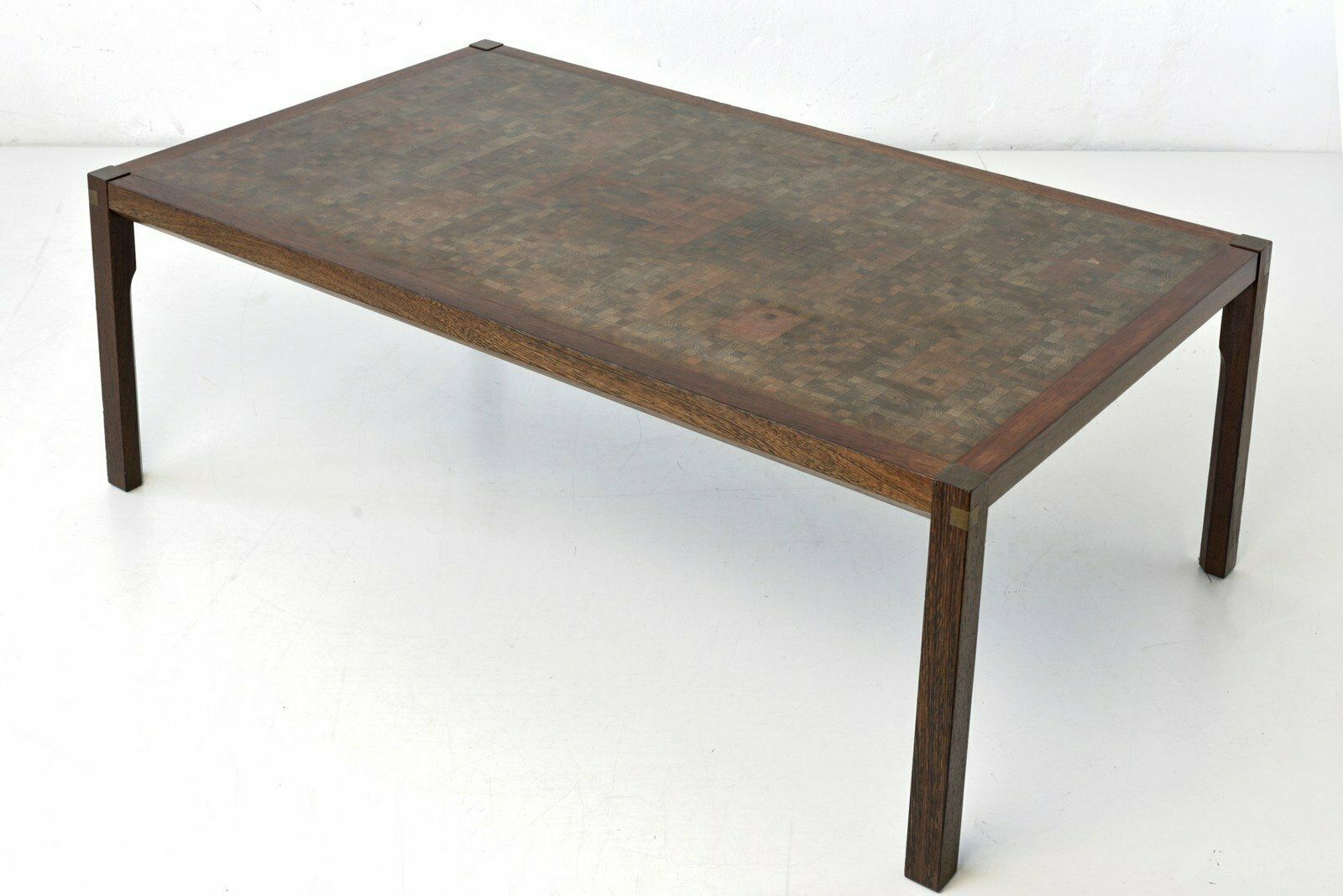 3367.0 Wenge Side Table By Gorm Lindum Christensen & Rolf Middelboe For Tranekær, Denmark, 1970s photo