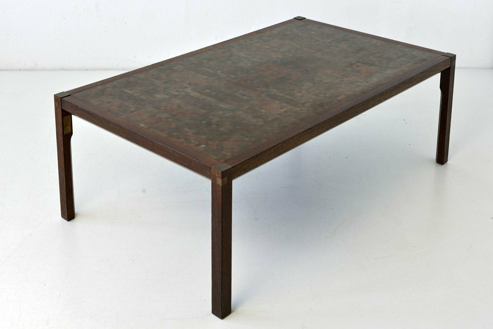 photo buy Wenge Side Table By Gorm Lindum Christensen & Rolf Middelboe For Tranekær, Denmark, 1970s