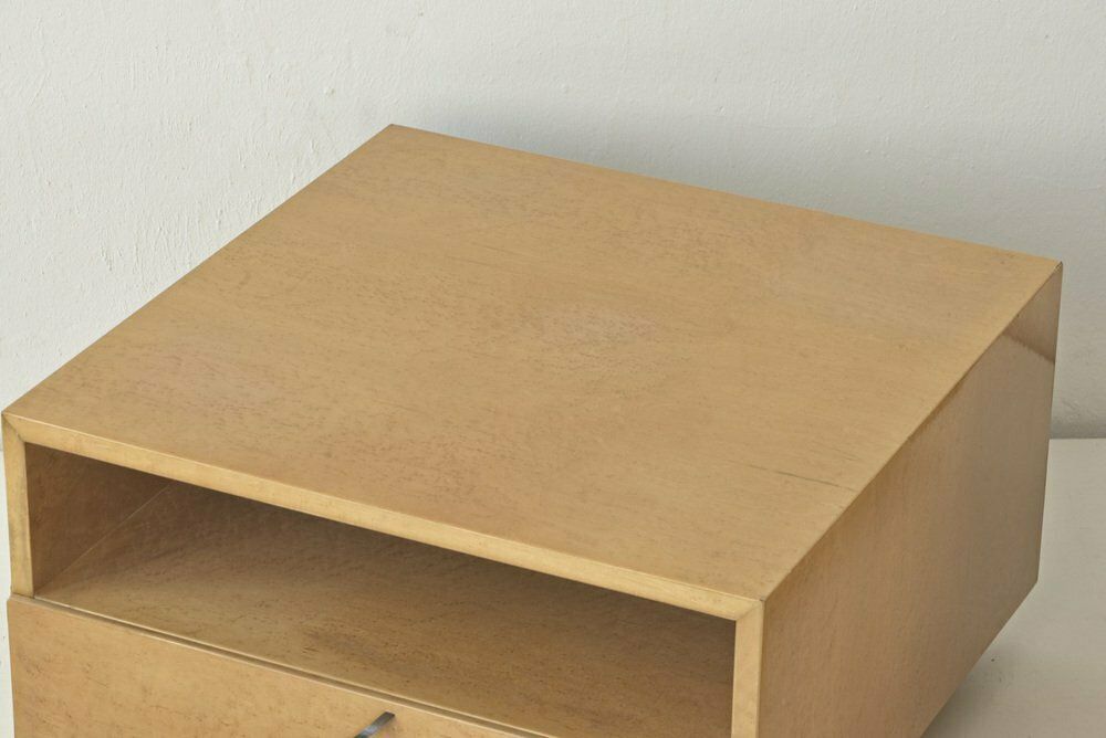 Large Side Tables In Bird`s Eye Maple By Giovanni Offredi For Saporiti Italia, Italy, 1975, Set Of 2 photo furniture