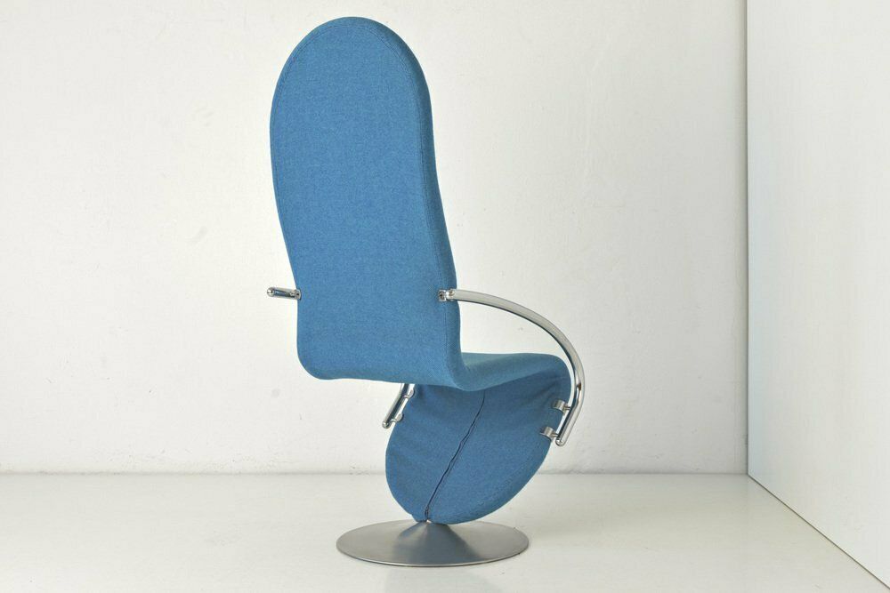 1 2 3 Series Highback Chair By Verner Panton For Fritz Hansen, Denmark, 1973 photo buy