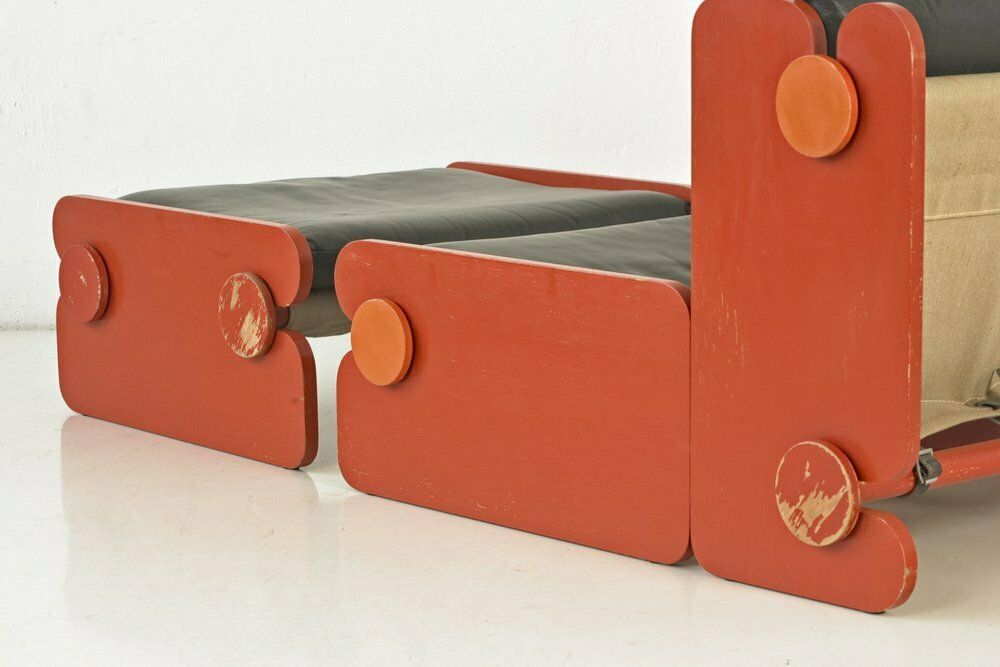 Easy Chair With Ottoman From Fratelli Reguitti, Italy, 1960s, Set Of 2 photo Furniture