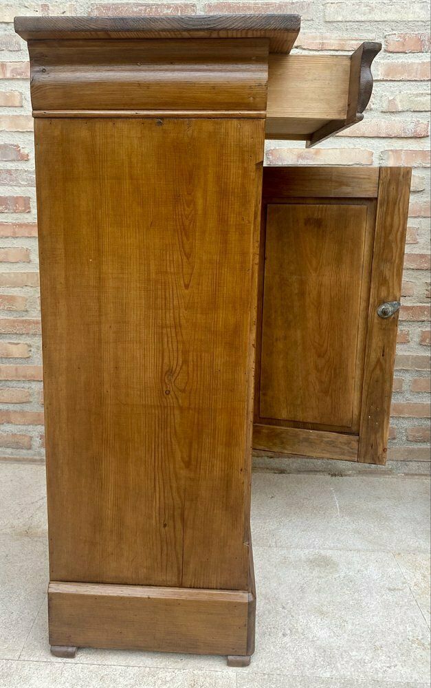 Furniture Vintage French Provincial Walnut Nightstands, 1920, Set Of 2 photo