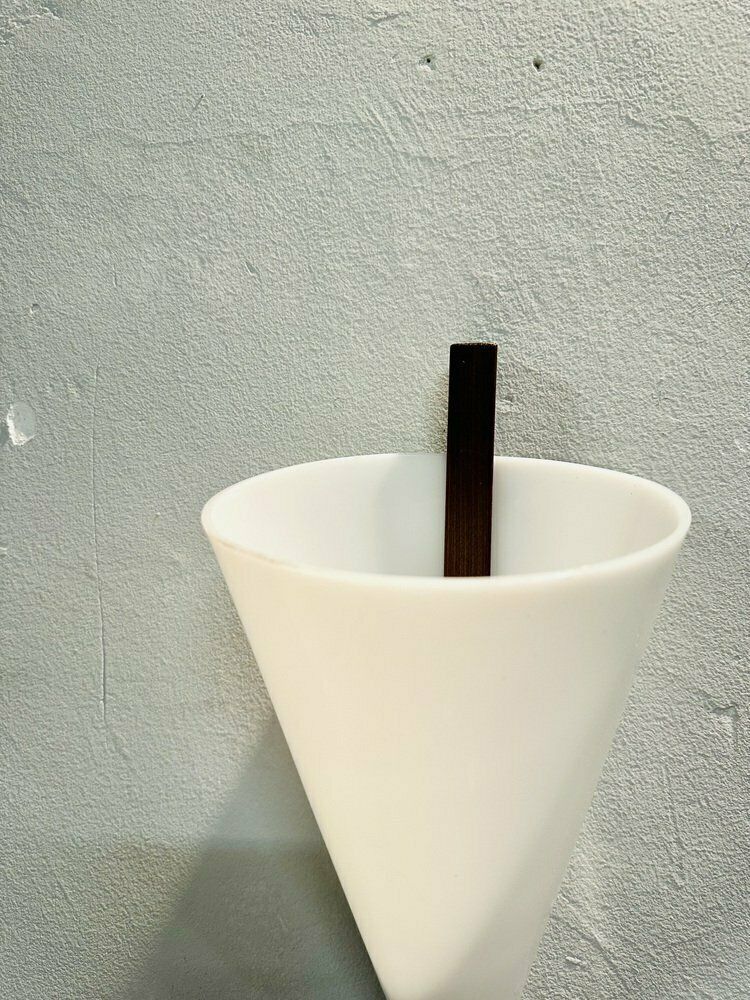 Teak And Acrylic Glass Wall Light By Hans Agne Jakobsson For Markaryd, 1950s photo for sale
