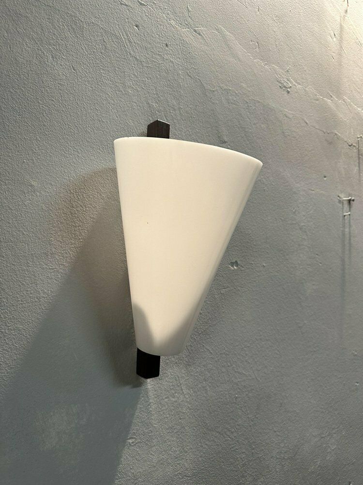 photo for sale Teak And Acrylic Glass Wall Light By Hans Agne Jakobsson For Markaryd, 1950s