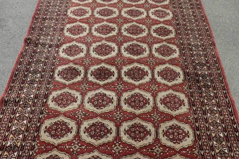 Antique Handmade Bokhara Rug, 1920s photo vinterior
