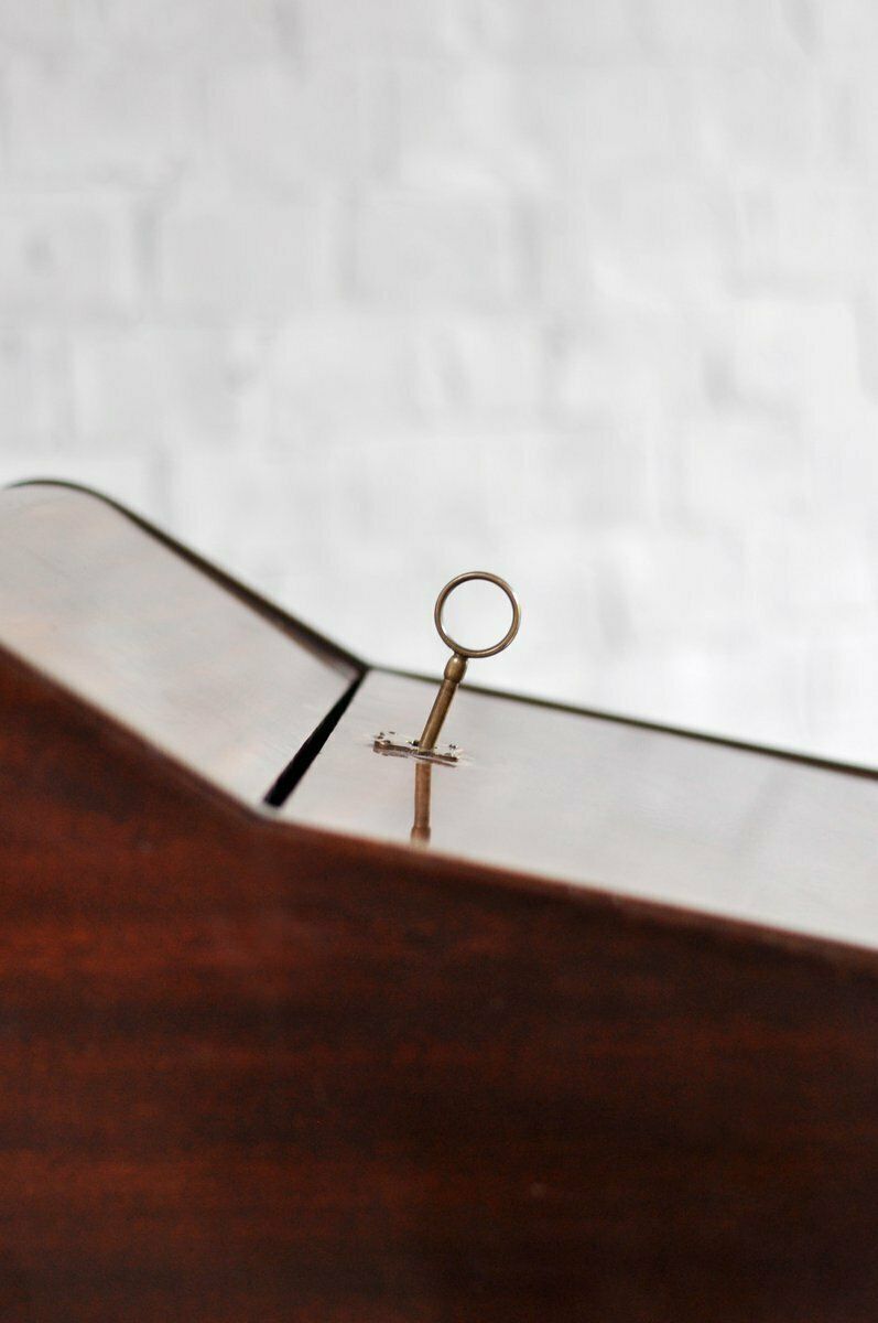 photo furniture Mid Century Mahogany Bar Cabinet By Osvaldo Borsani, Italy, 1950s