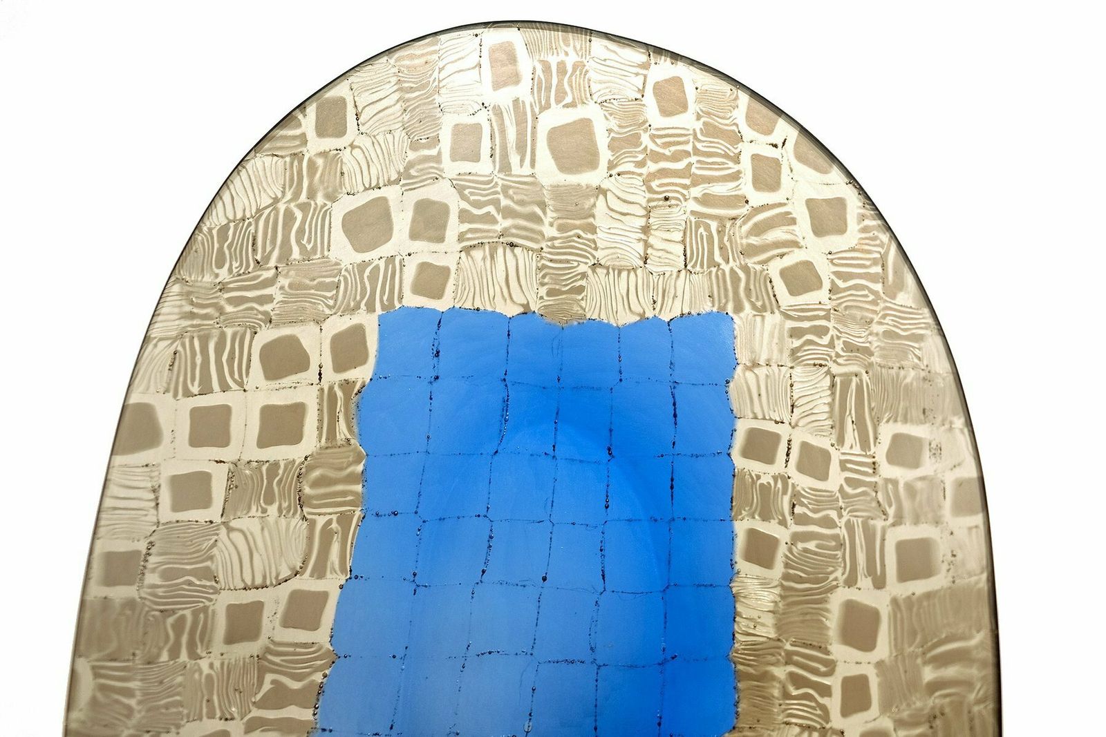Glass Plate By Tobia Scarpa For Venini Murano, Italy, 1956 photo for sale