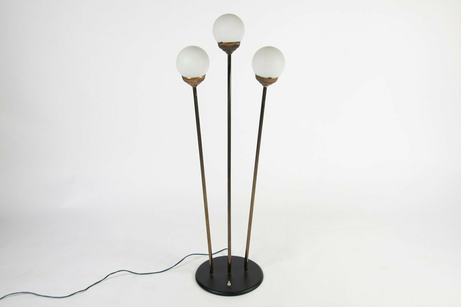 Mid Century Italian Globe Floor Lamp From Stilnovo, 1950s