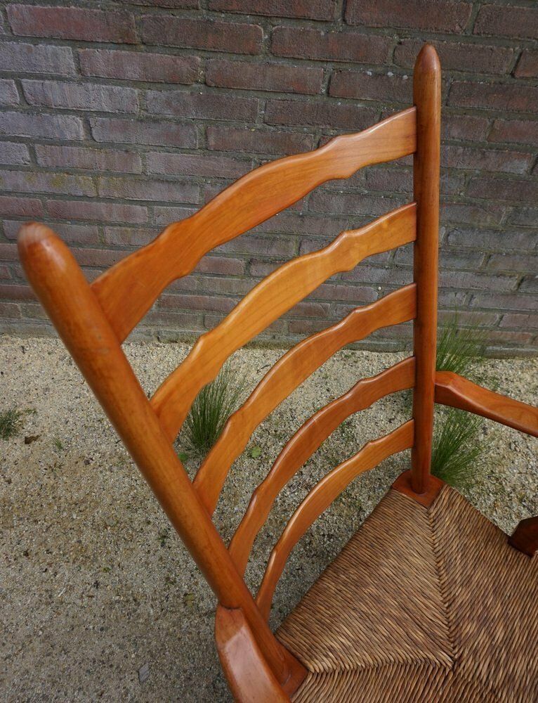 photo vinterior Mid Century Dutch Organic Shaped Armchair From De Ster Gelderland, 1950s