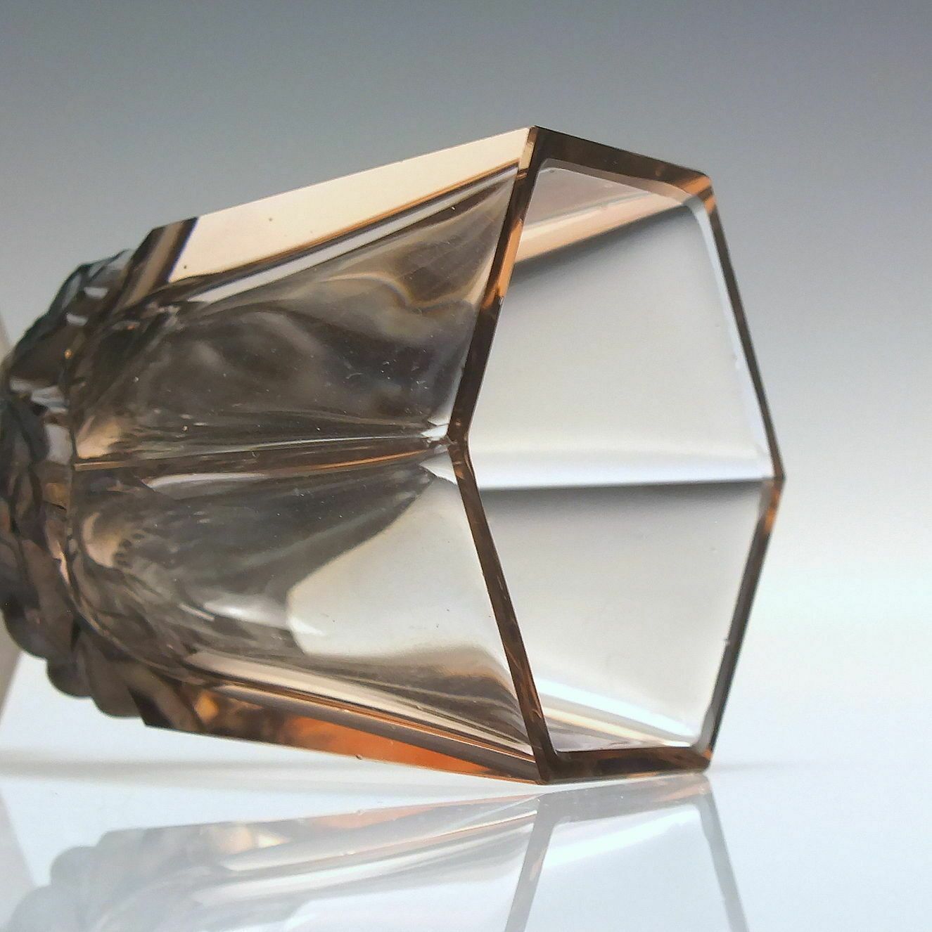 photo furniture Art Deco Glass Decanter And Six Matching Glasses C1930 By Heinrich Hoffmann