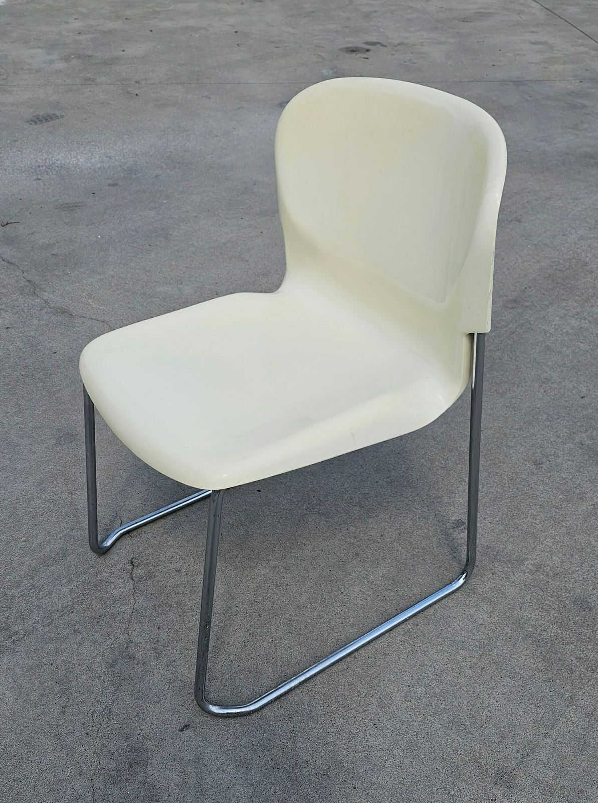1 Of 30 Space Age Stackable Swing Chairs Model Sm400 K Designed By Gerd Lange // Made In West Germany In 1977 photo furniture