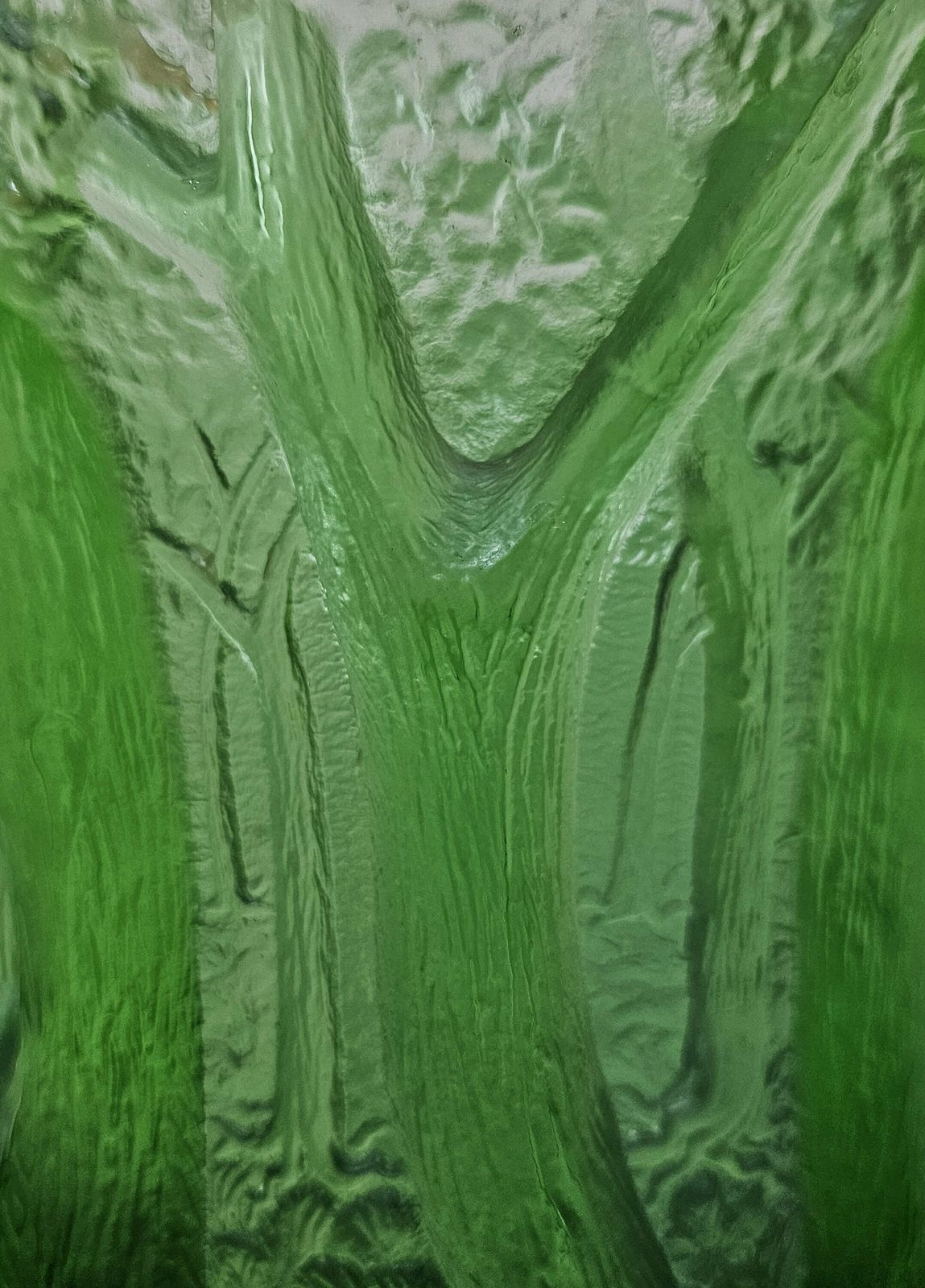Large Art Deco "Dans La Forêt" Vase Designed By Josef Inwald For Barolac // Made In Czechoslovakia In 1930s photo furniture