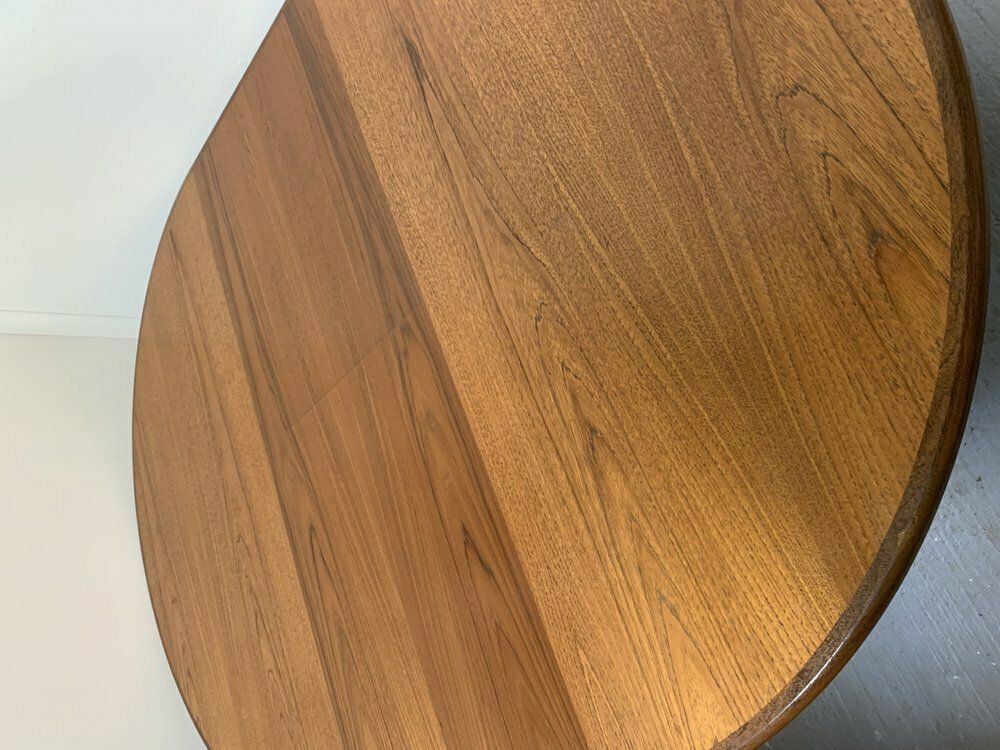 Round Teak Dining Table From G Plan, 1970s photo furniture