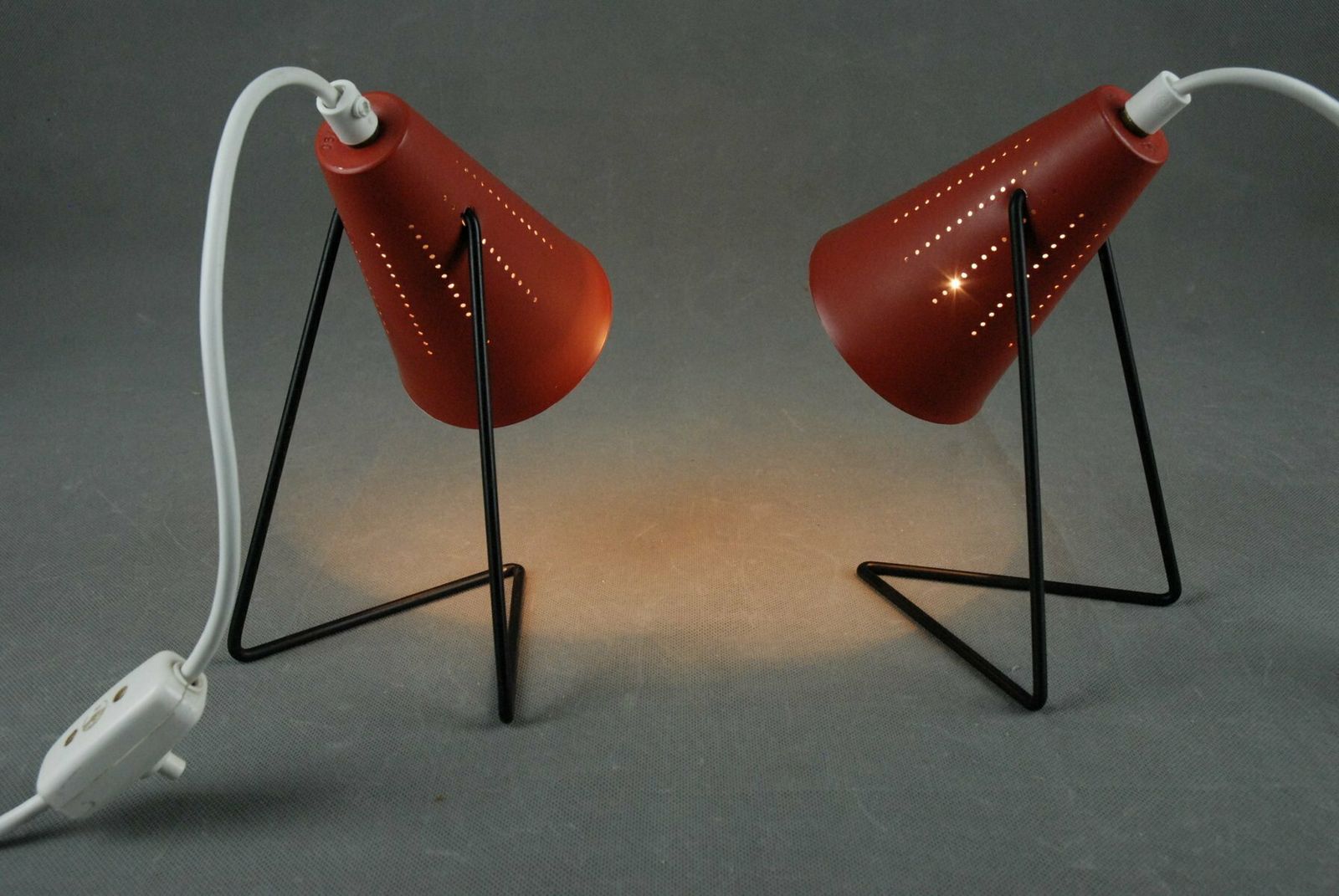 Lighting Wall Or Table Lamps By Svend Aage Holm Sørensen For Asea  Sweden  1950s  Set Of 2 photo