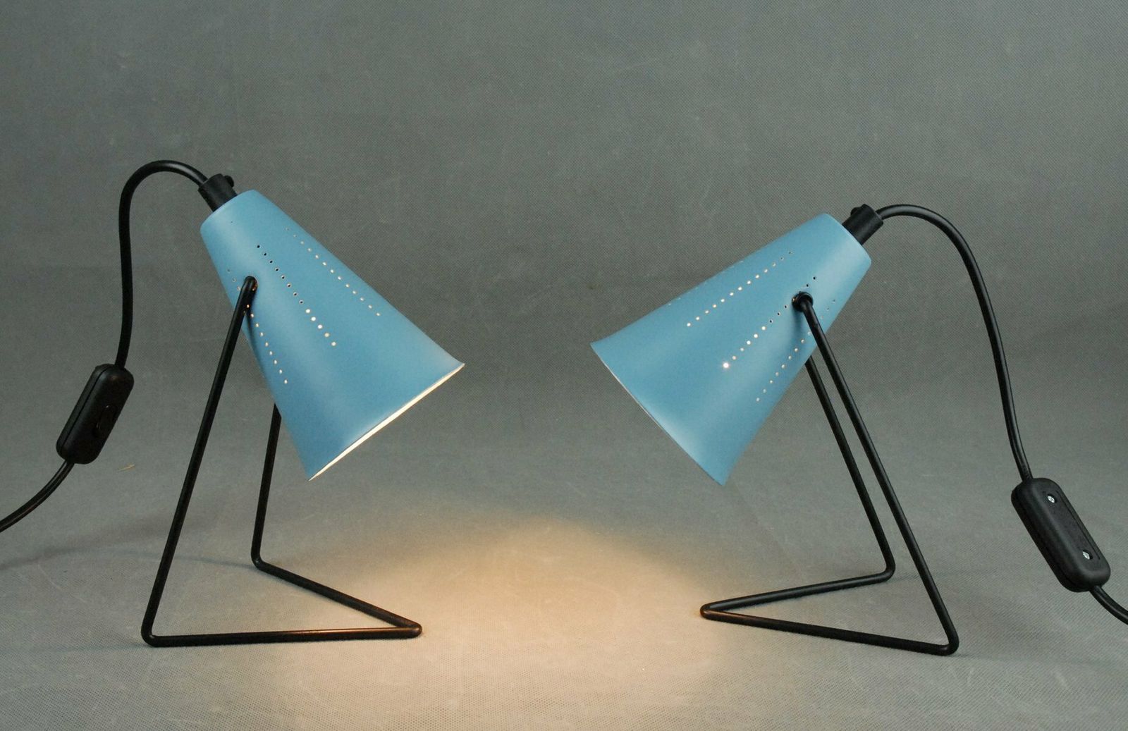 Wall Or Table Lamps By Svend Aage Holm Sørensen For Asea Sweden  1950s Set Of 2 photo for sale