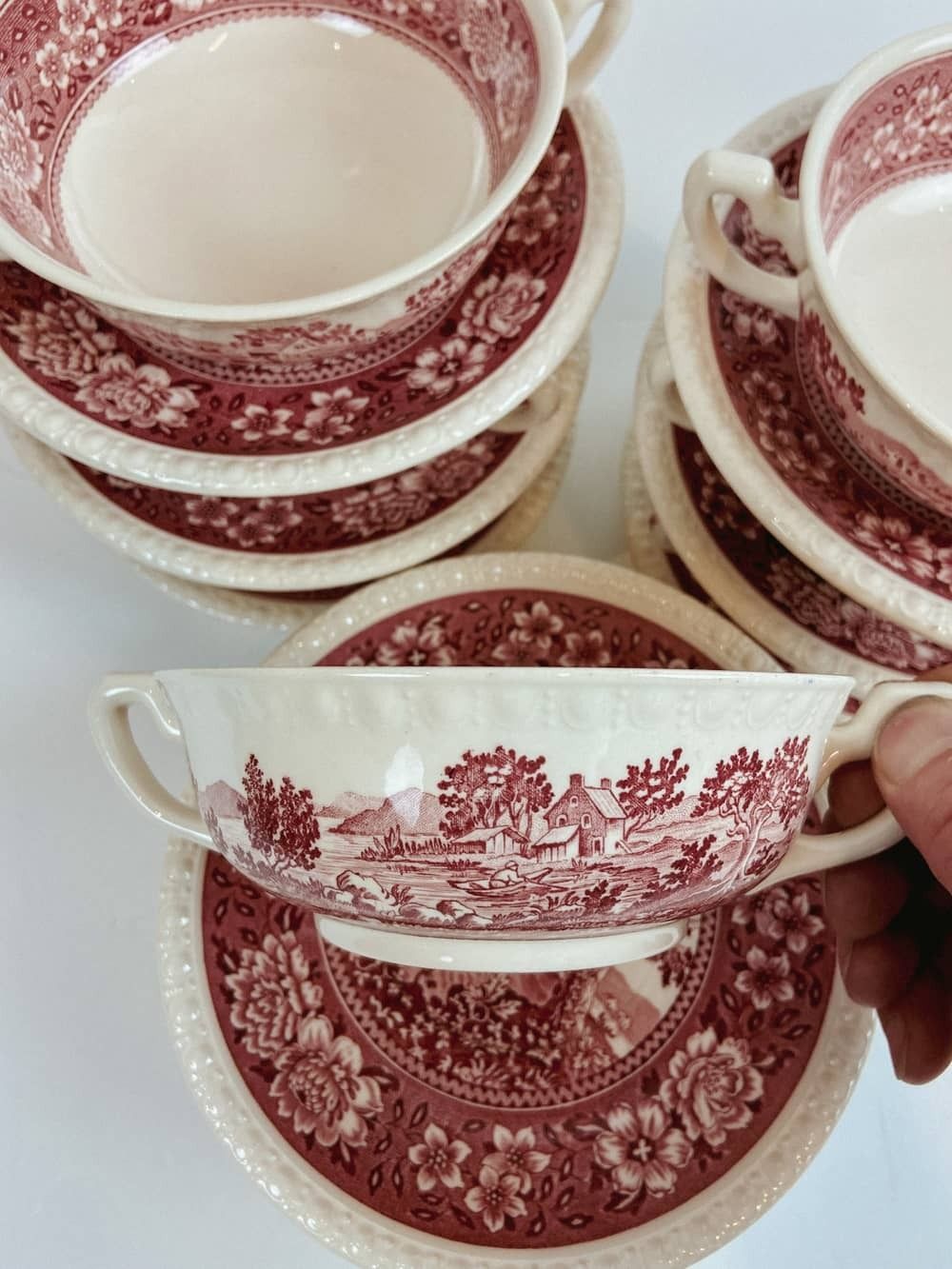 8 Pieces Soup Bowl With Saucer – Villeroy & Boch, Rusticana photo Home Decor