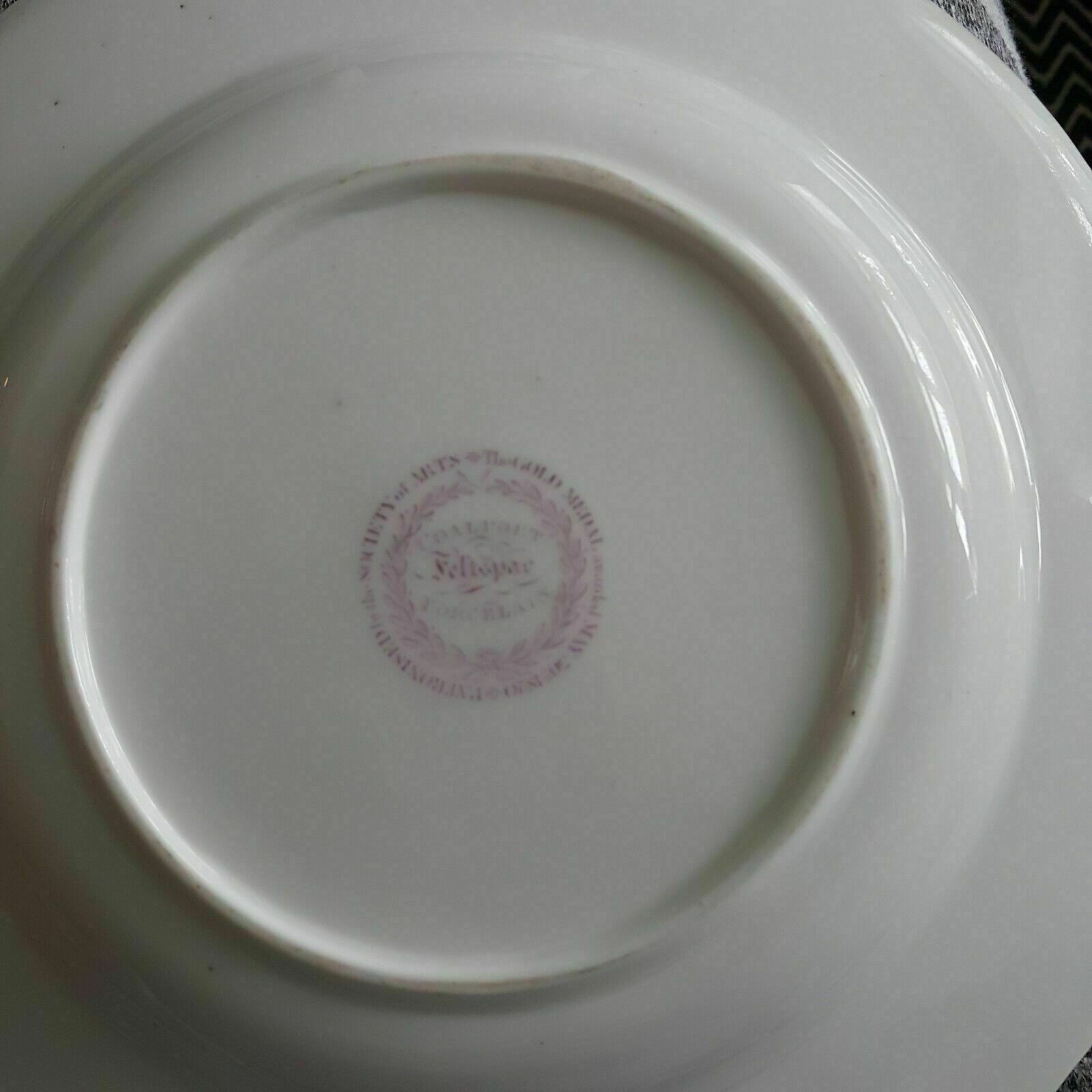 Society Of Arts Rare Coalport Feltspar Antique Turquoise Plate/Dish C1820 photo 55.0